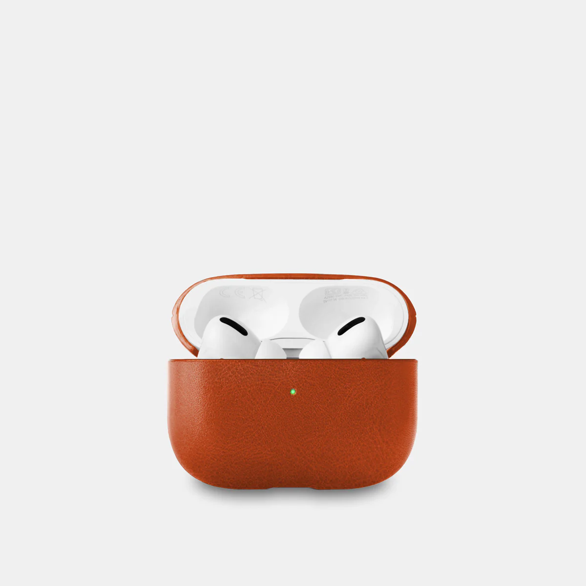 Leather AirPods Pro (3rd Generation) Case - Saddle Brown - Image 2